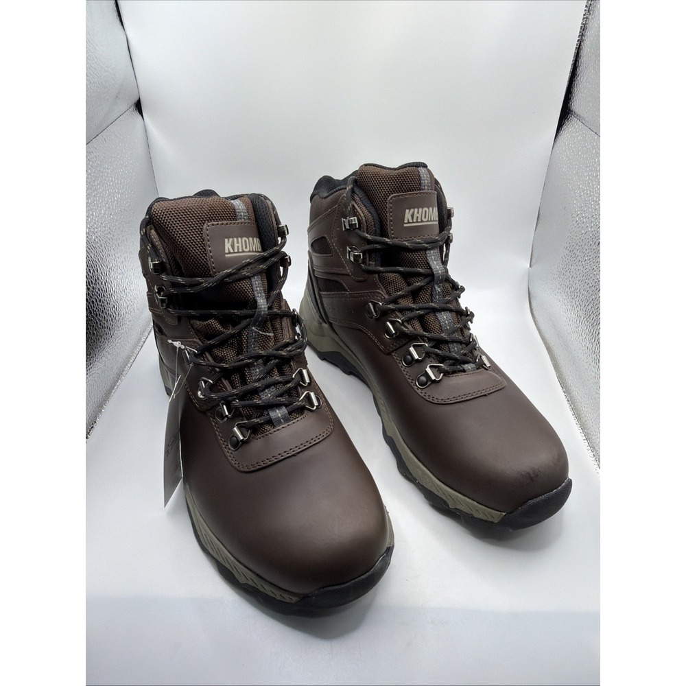 Khombu Kenny Men's Waterproof  Hiker Boots with Memory  foam Size 8. New